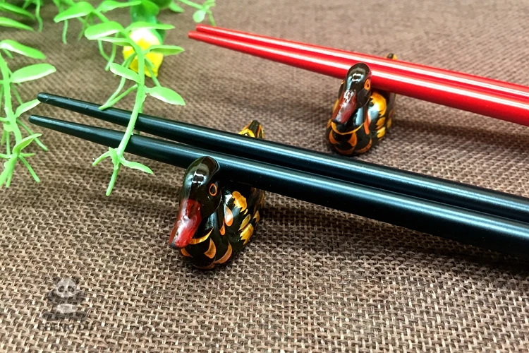 Chinese Panda Chopsticks Japanese Korean Sushi Solid Wood Chopsticks Wedding Gift Chop Sticks Hashi Two Pairs Chopsticks Set