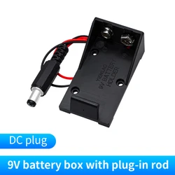 keyestudio Big Discount 9V Battery Box With Plug-in Rod DC Plug For Arduino Diy Science Experiment Interesting Kit