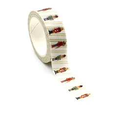 1PC 15mm*10m Christmas  Nutcracker and ballerina Decorative Washi Tape Scrapbooking Masking Tape School Office Supply