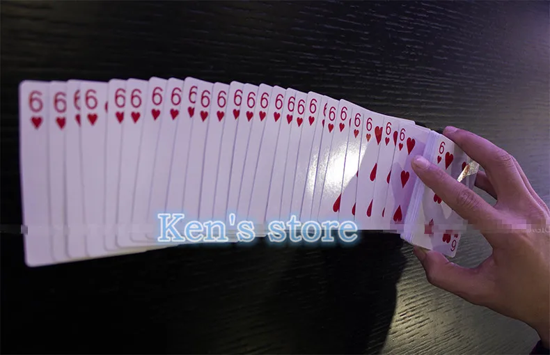 Magic Cards Svengali Deck Atom Playing Card Magic Tricks Close Up Street Stage Magic Tricks Kid Child Puzzle Toy