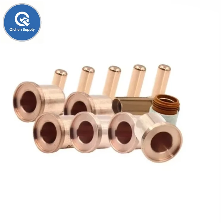 New 45-125A Plasma Cutting Torch Consumables, 52677 Electrode & 51419 Nozzle Tip Spare Parts for TH-125 TM-125 Plasma Cutter