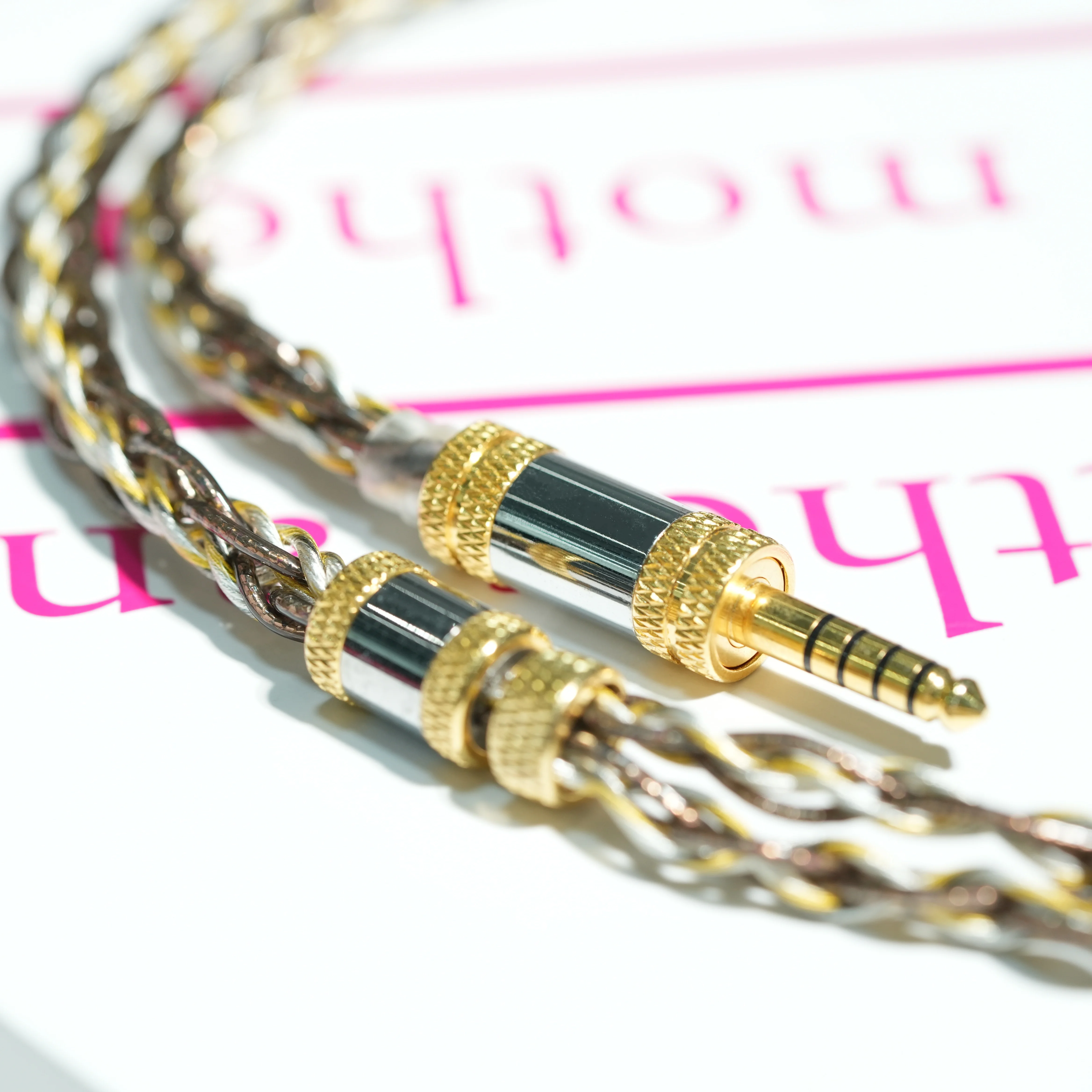 ✧hani✧リンク ZiSin-320 8-Core In ear HIFI earphone upgrade cable For HD650