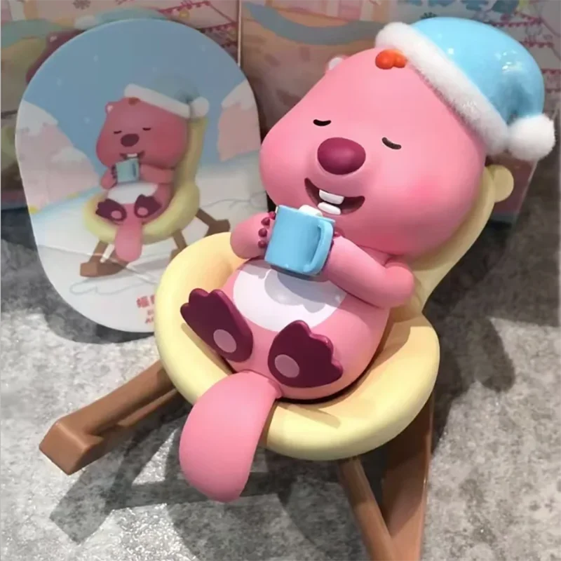 

LOOPY Замечательная зимняя коллекция, серия слепая коробка, кукла, сумка, кулон, загадочная коробка, кукла, игрушка на Рождество, день рождения, подарок