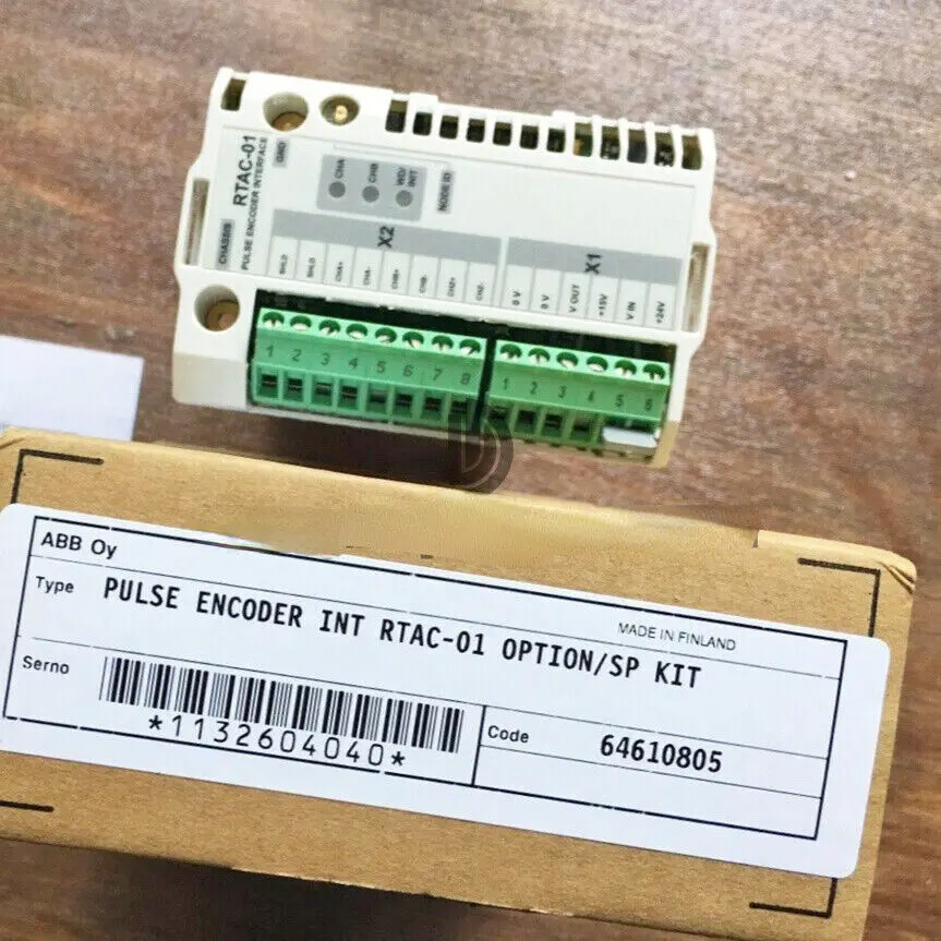 

RTAC-01 ABB Pulse Encoder Interface Module RTAC01 New UPS Expedited Shipping#HT