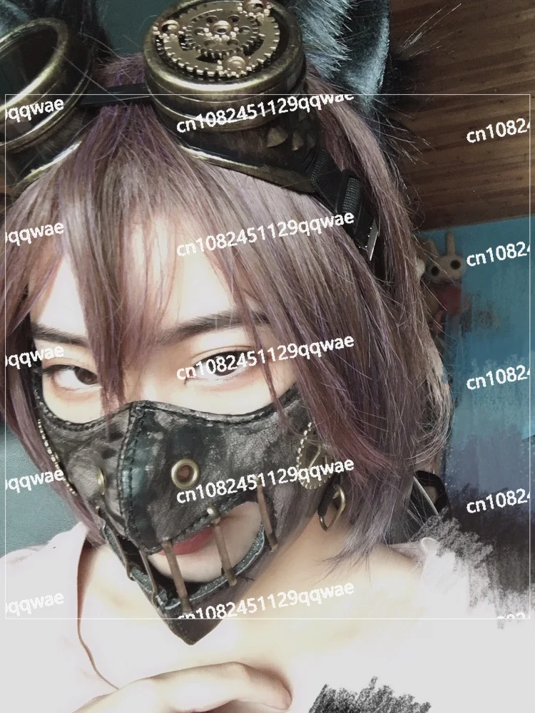 

Маска в стиле стимпанк, гот-панк маска, реквизит для бара и сцены