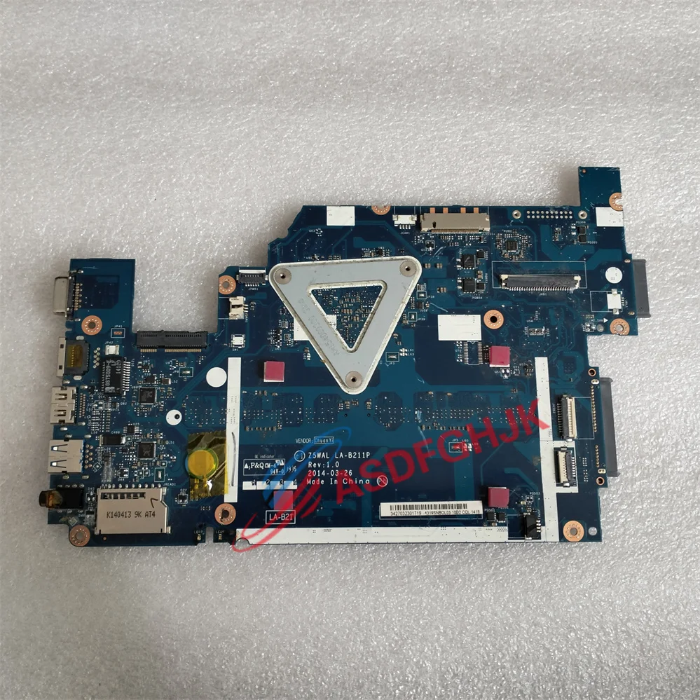 NBMPK11001 FOR Acer Aspire E5-511 Laptop Motherboard WITH Pentium N3530 LA-B211P TEST OK