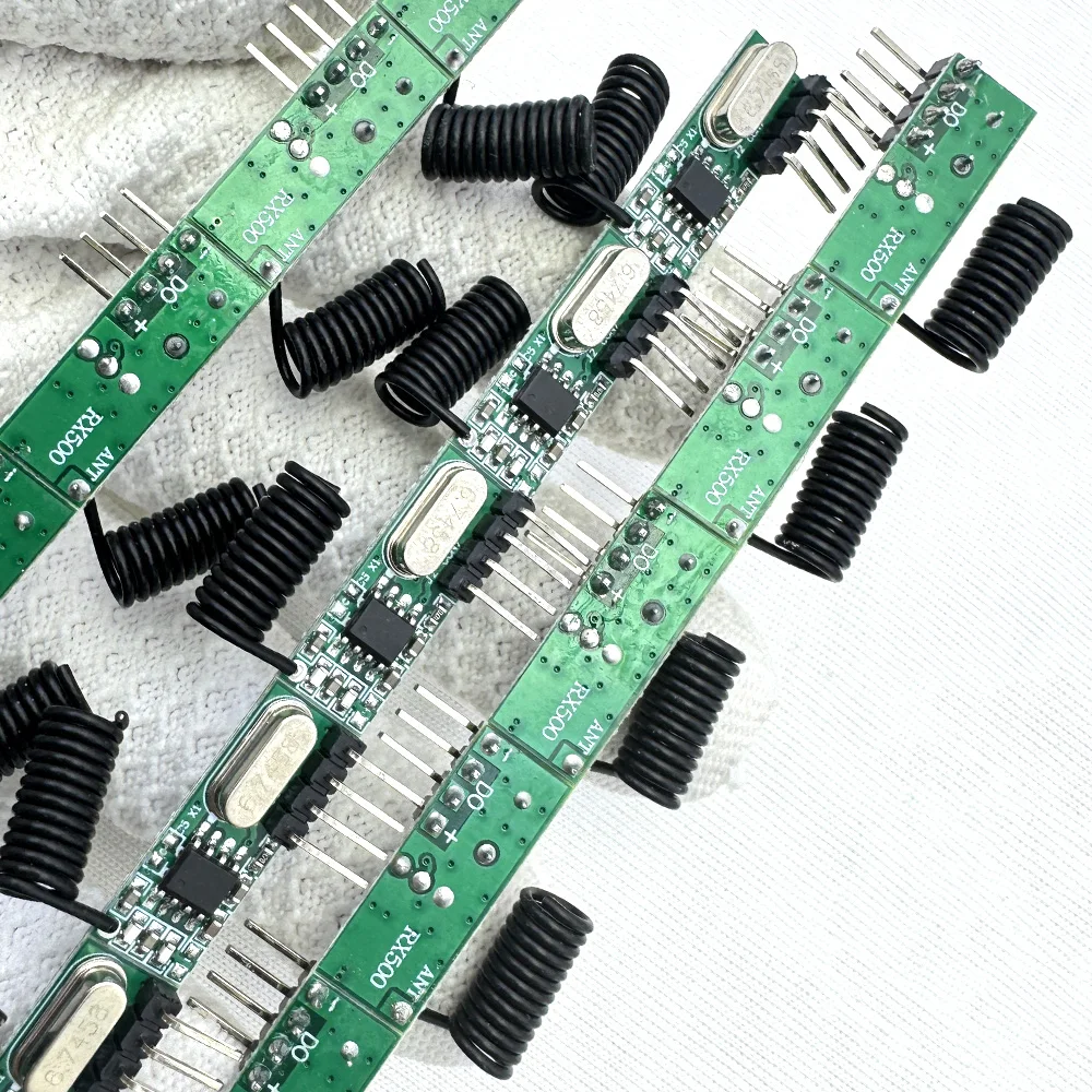 25pcs RX500 wireless receiving module, high sensitivity, low power consumption, 433MHz module, long-distance receiving module