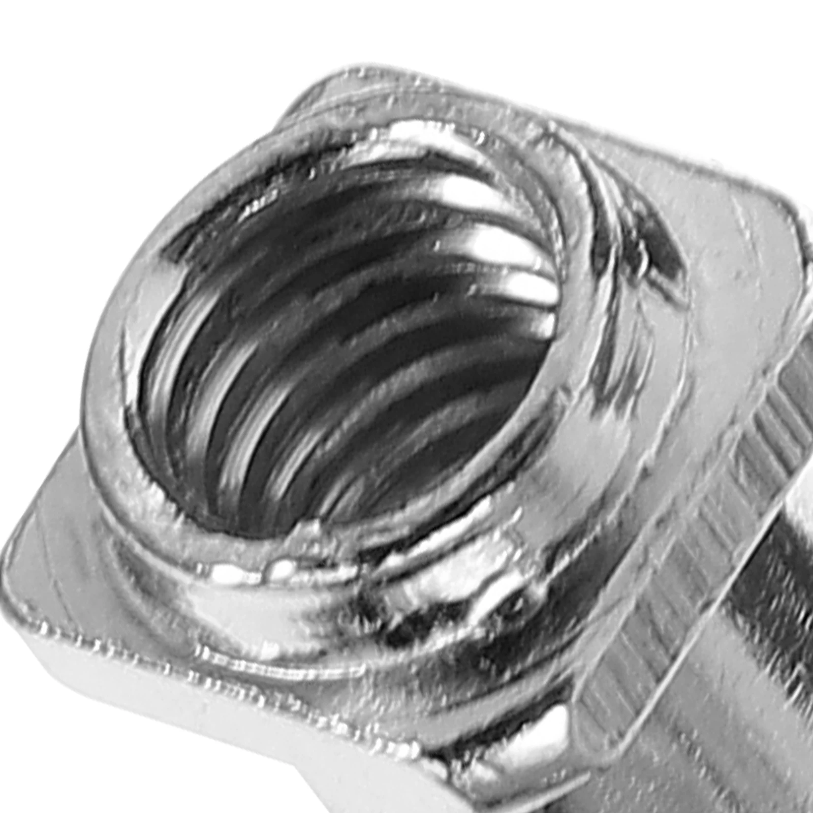 

20pcs Drum Screw Nut M5 5MM Silver Swivel Nuts for Tom Lug Tension Rod Bass Snare Floor Drum Accessories Spare Parts