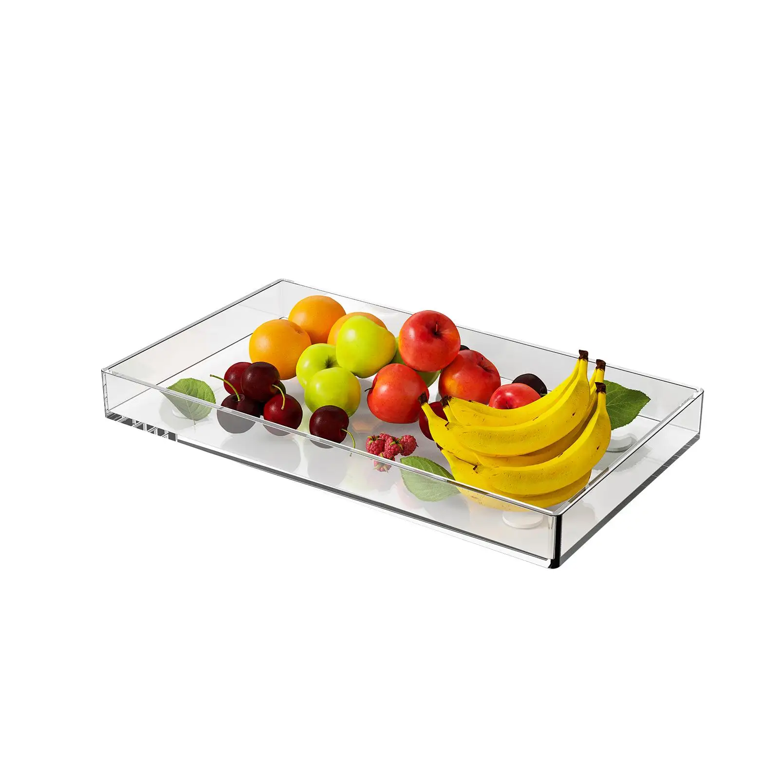 Clear Acrylic Tray Decorative Display Tray Transparent Large Acrylic Tray for