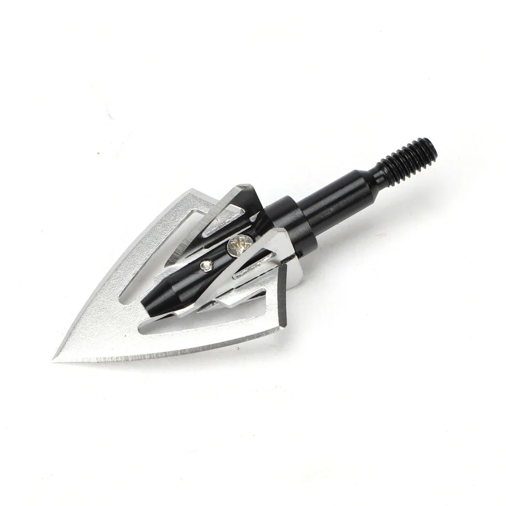 1pcs Hunting Broadheads Arrows Point Arrow Heads for Archery Hunting Apply to Composite bow and Crossbows and Recoil Arrow