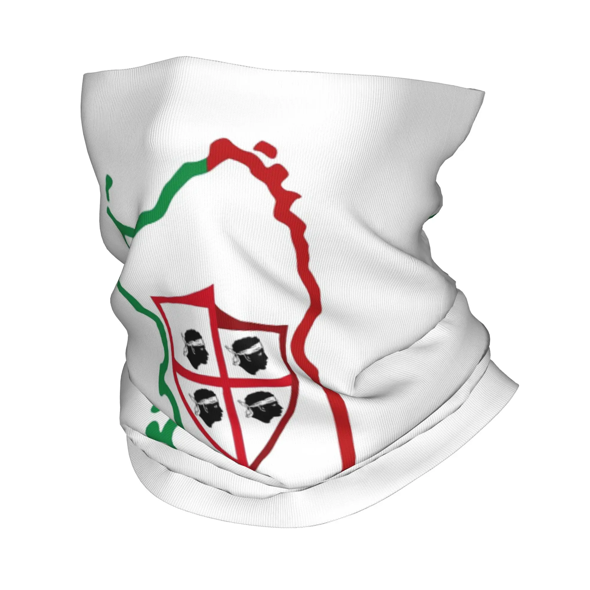 

Sardegna Tricolore Sardinia flag Italian flag 4 mori shield Bandana Neck Cover Printed Mask Scarf Balaclava Riding Unisex Adult