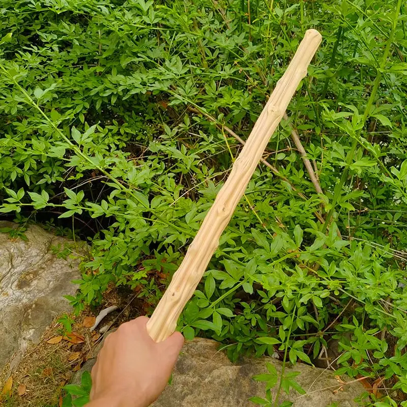 Short Rattan Martial Arts Supplies Self-defense Tool Solid Wooden Stick 50cm Philippine Short Stick Emergency Escape