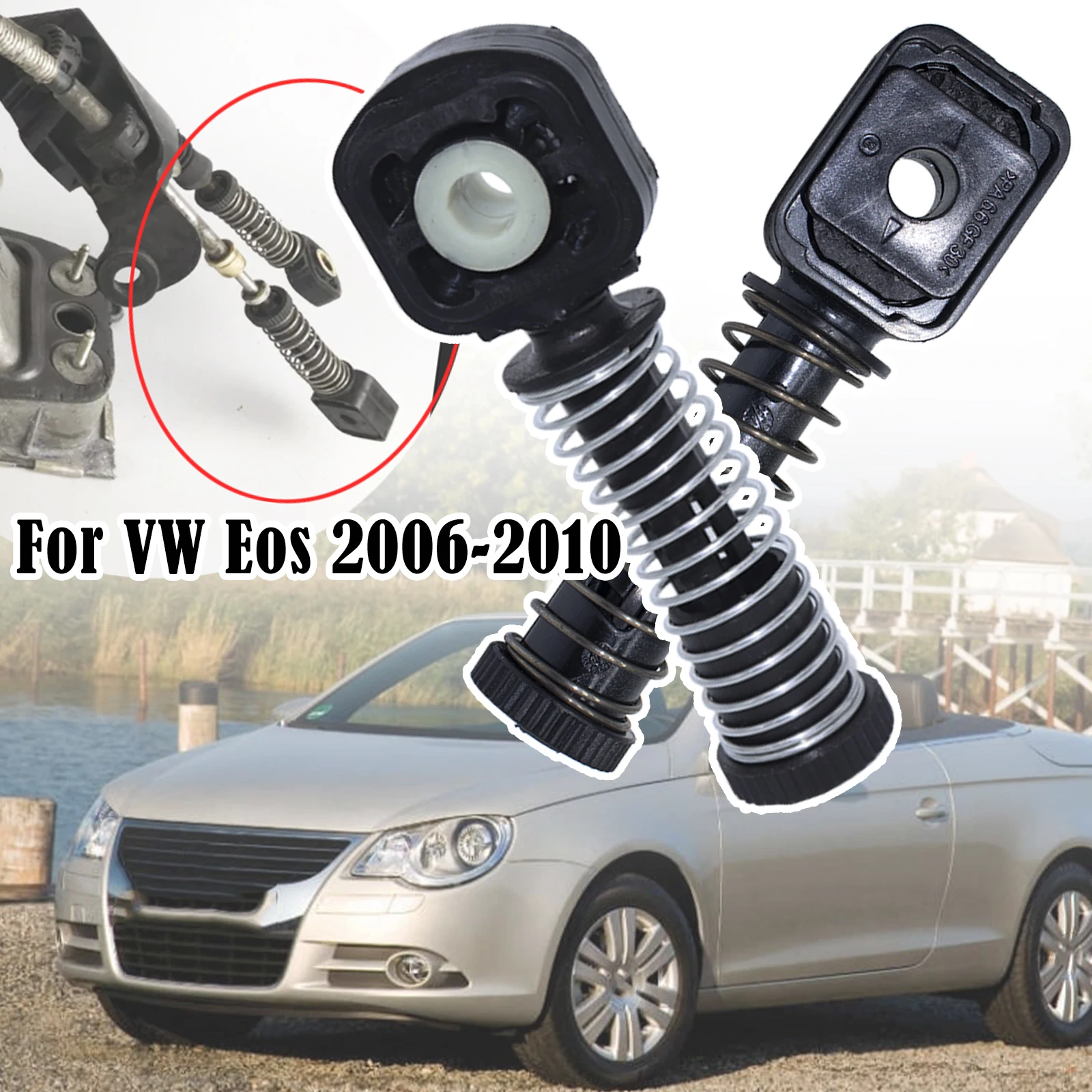 

For VW Eos Gear shift linkage Manual Gearbox Shaft Selector Change Lever Shifter Cable Linkage Rod End 2006 2007 2008 2009 2010