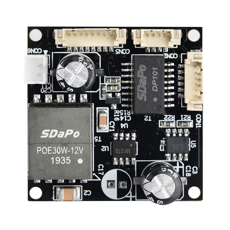 Sdapo pm3812at 2a isoliertes temperatur beständiges Poe-Modul in Industrie qualität 25,5 w