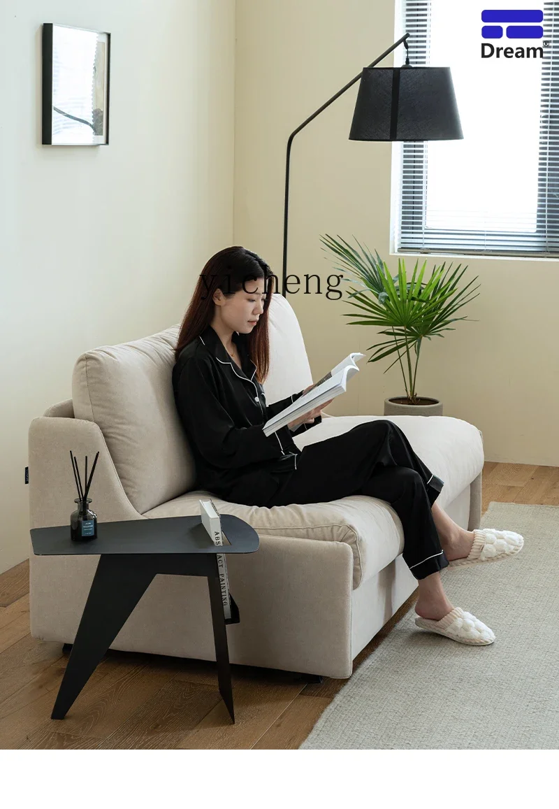 

V7 technology cloth foldable multi-functional dual-purpose small apartment living room single double sofa bed