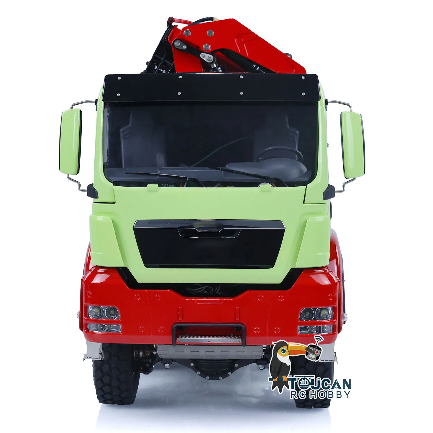 8X8 LESU 1/14 RC Dumper Idraulico Gru Camion 3-Way RTR PL18EV Suono Luce di Controllo Remoto In Metallo Autocarro con cassone ribaltabile Giocattolo Modello THZH1439