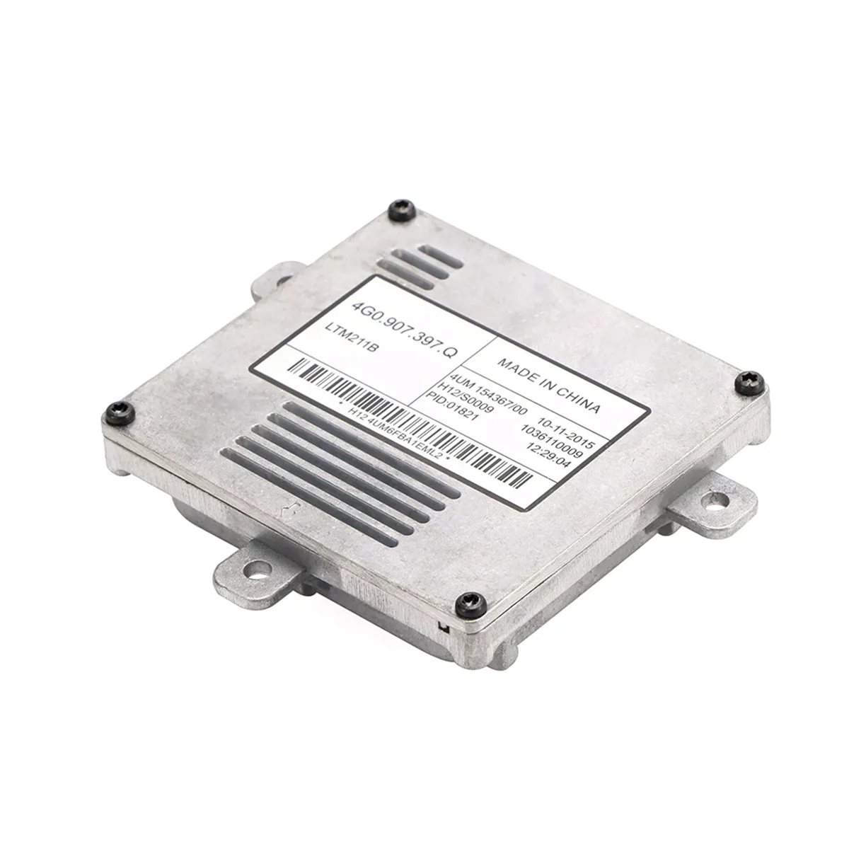 # Módulo de unidade de controle de lastro de farol de xenônio de carro 825Z 4G0907397Q para AUDI A6 C7 4G0.907.397.Q (prata)
