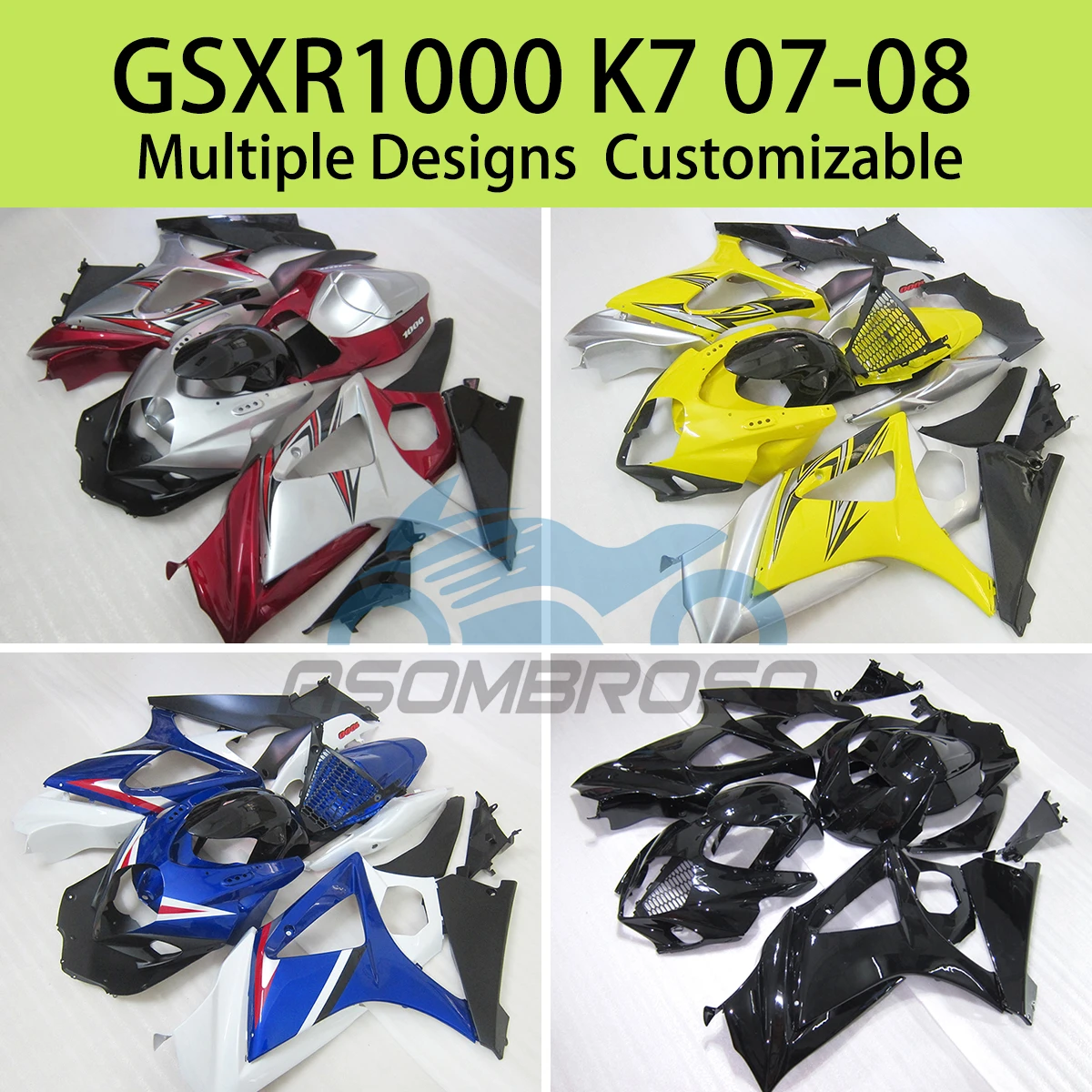 

Крутой обтекатель GSXR 1000 2007 2008 мотоциклетный обтекатель для SUZUKI GSXR1000 07 08