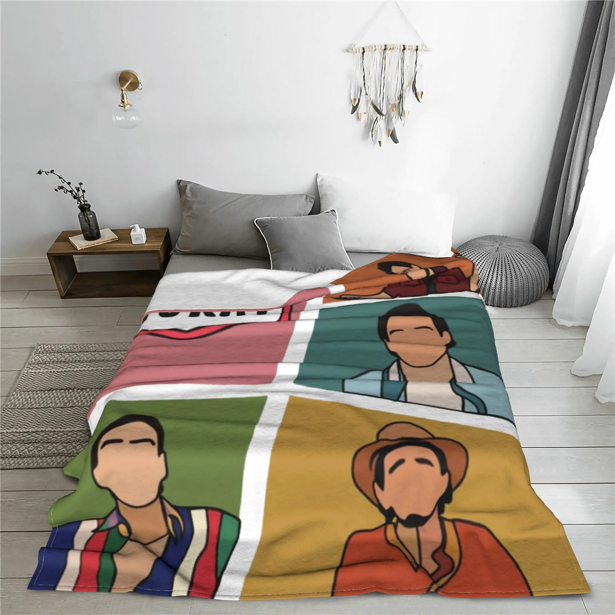 Pop Music Morat Band Flannel Throw Blankets  Blankets for Sofa Couch Ultra-Soft Bedspread