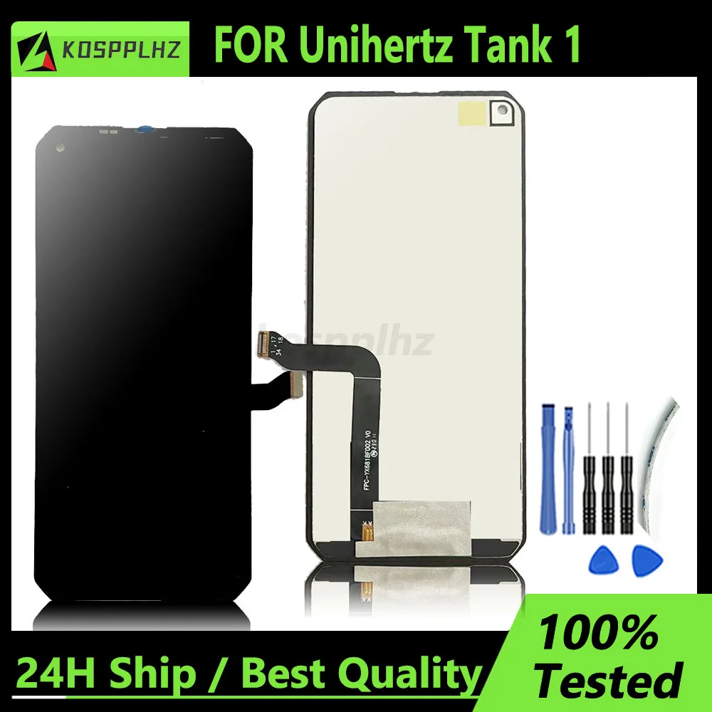 6.81inch 100% Test Unihertz Tank 1 LCD Display Touch Screen Assembly Replacement For Unihertz TANK