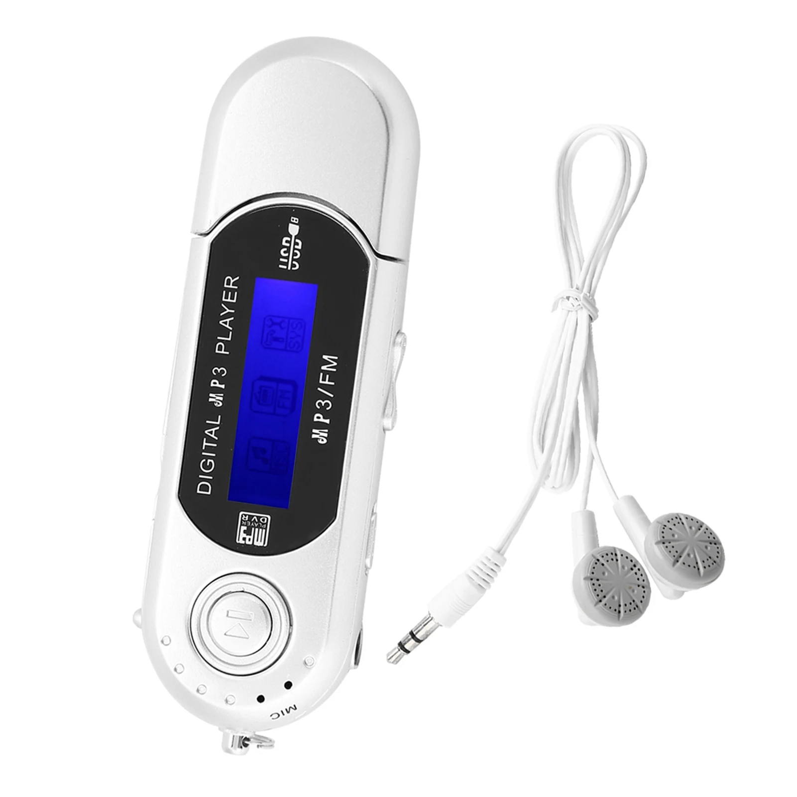 Portable MP3 Digital Music Player Wireless Fine Workmanship School Multi Language for Home Music Display Music Player USB MP3
