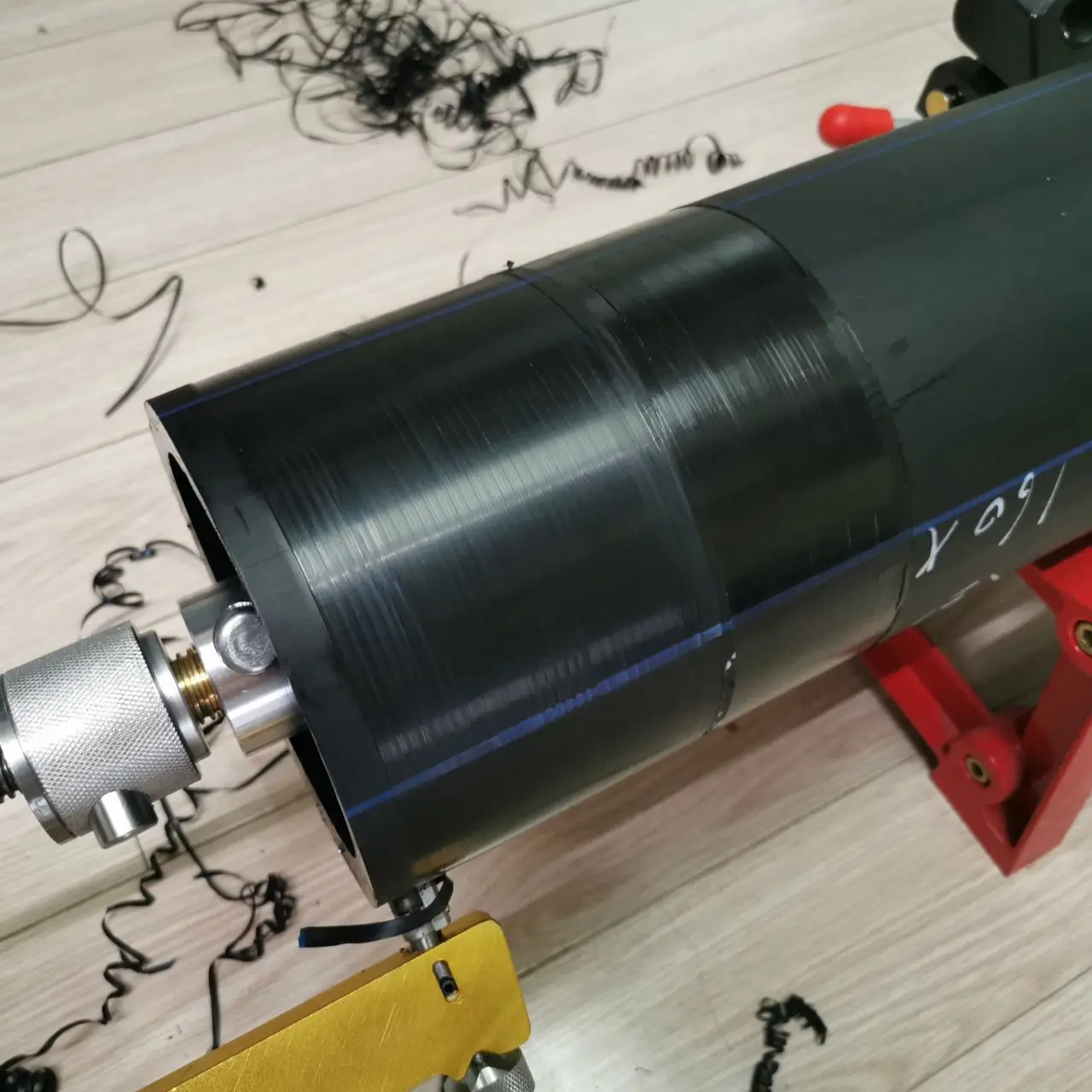 Rascador de tubos industrial TLF HDPE RTC Seri-Herramienta de limpieza de tuberías de plástico pesado para tuberías PE/PP, envío rápido 7 días (MOQ 1