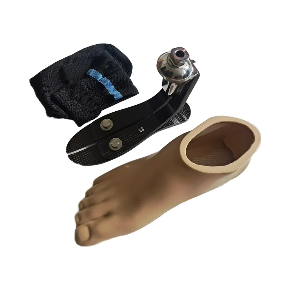 Carbon Fiber High&Low Ankle Design Prosthetic Foot and Leg Mobility AidProsthetic Foot Artificial Limb Leg