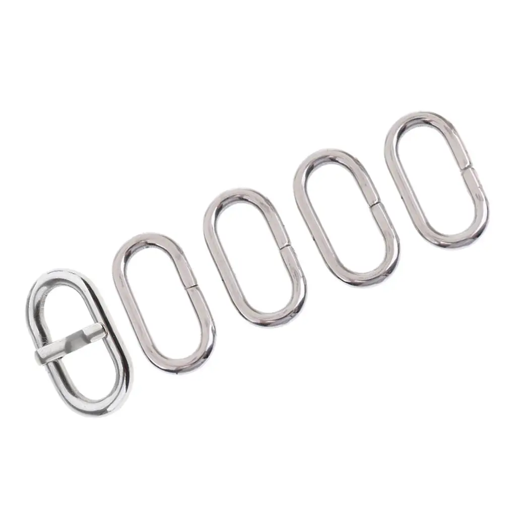 Premium Stainless Steel Watch Strap Buckle Loop Ring Band Keeper Retainer Ring Accessories for