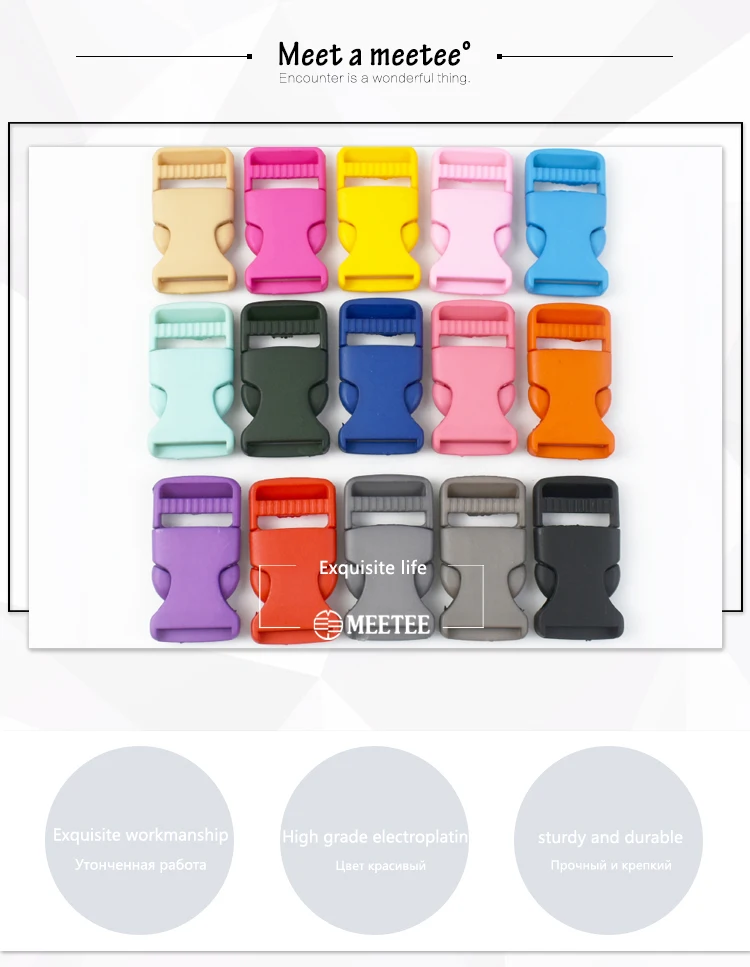 10/30Pcs 15/20/25/30mm Plastic Buckles Backpack Release Closure Clasp Webbing Strap Side Quick Hook Adjuster DIY Accessories