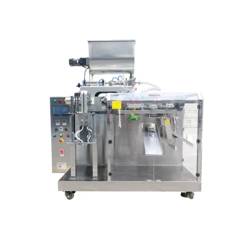 Direct supply of small hot pot square fuel, automatic weighing, bagging, forming and sealing, vertical multi-functional bag