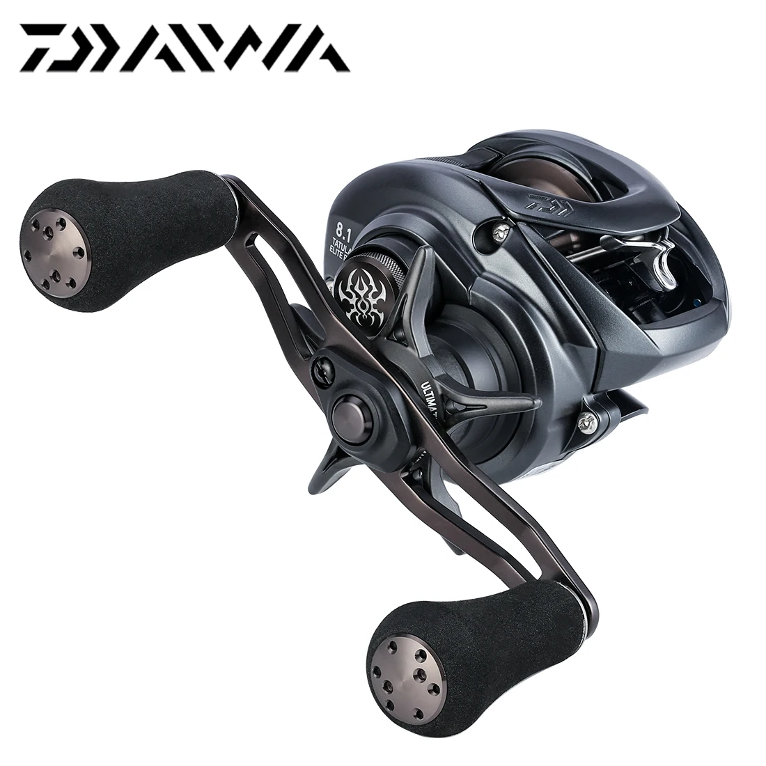 DAIWA TATULA ELITE P/F 100XHL103XSL Baitcasting Fishing Reel TWS Zero Adjuster Aluminum Low Profile Saltwater Fishing Tackle