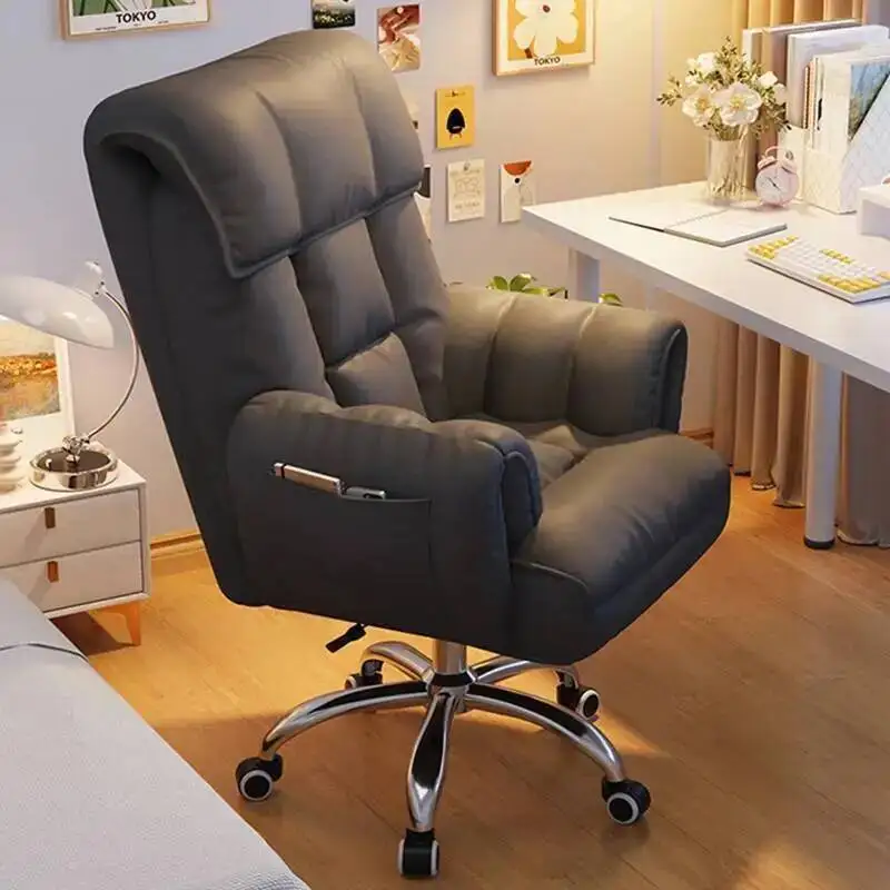 

Comfortable Modern Fashion Office Chairs Comfort Ergonomic Organizer Design Office Chairs Leather Cadeira Gamer Home Furnitures