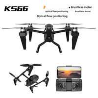 KS66 HD Drone Arabic Professional Mini Brushless Quadcopter Camera Remote Control Toy Optical Flow Remote Control Aircraft