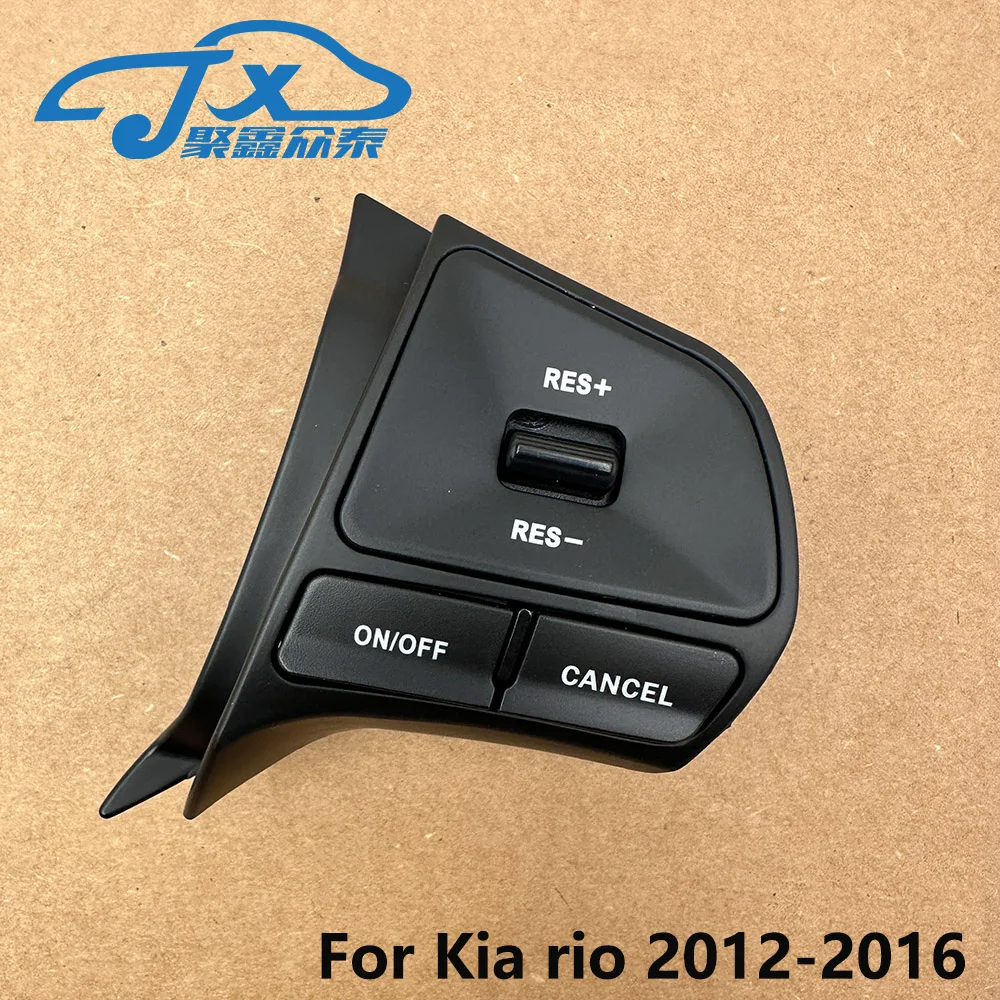 Car Switch for Kia Rio K2 2011- Year Volume Mude Song Key Cruise Steering Wheel Control Button Switch Kit