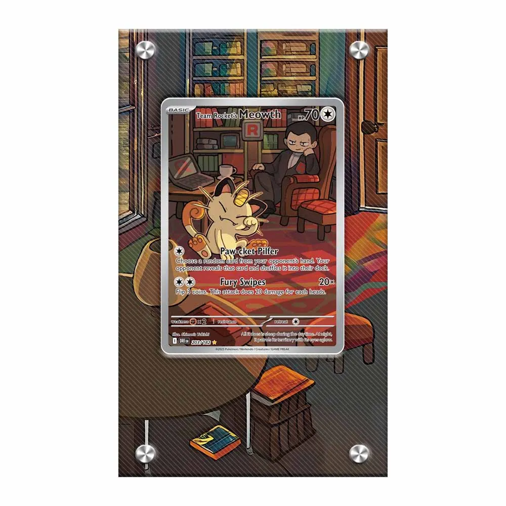 Art Display Case for Dawn Meowth Vulpix