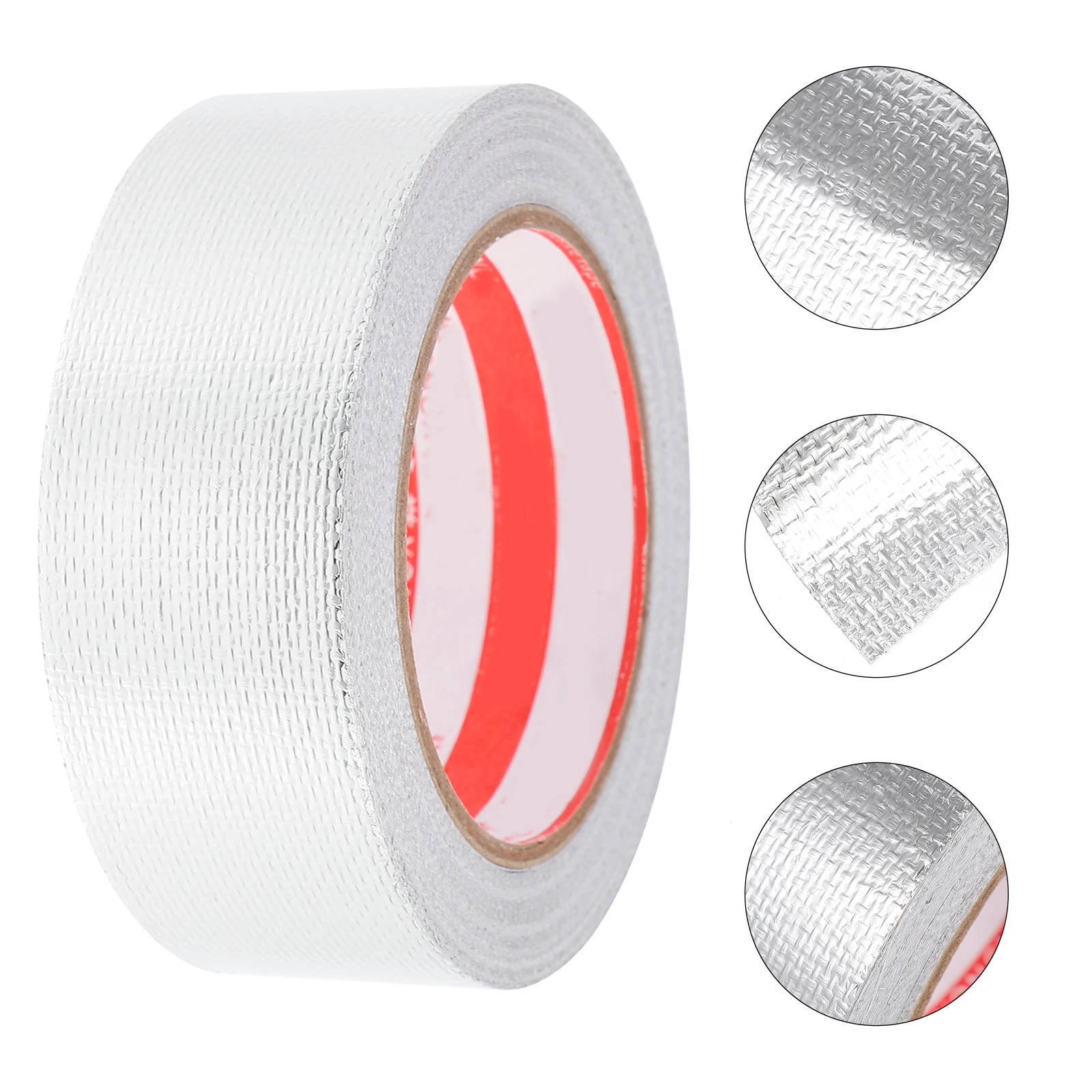 

Aluminium Foil Sealing Tape Insulation Fiberglass Cloth Adhesive Reflective Bathroom Pipe Joints Refrigerator High