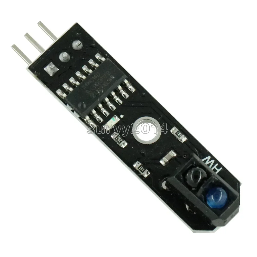 TCRT5000 IR Infrared Line Track Follower Sensor, obstáculo Avoidanc para Arduino, AVR, ARM, PIC, DC 5V, 10mm, 1Pc