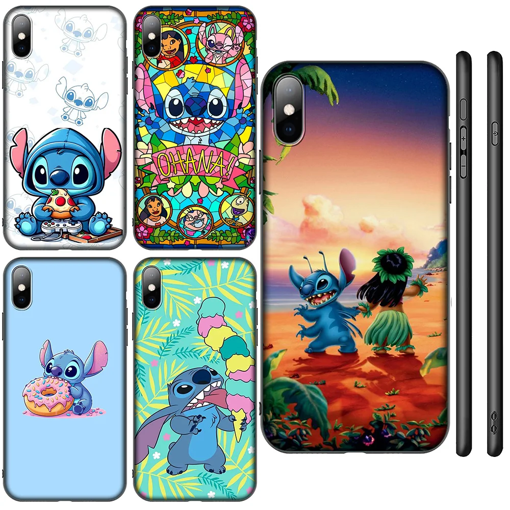 F-98 Lilo Stitch New Phone Case for Xiaomi Redmi Note 11 11s 10 10s 9 9s 10t 8T 8 7 6 Pro Max