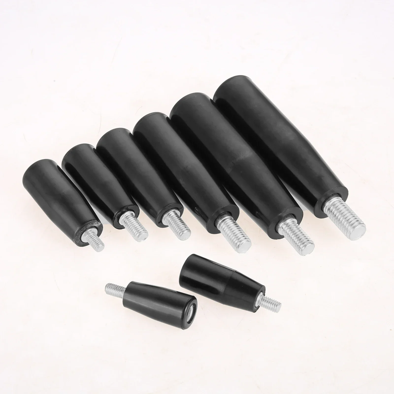 1Pc Revolving Handwheel Machine Handle M6 M8 Male Threaded Stem for Milling Machinery 10cm 15cm