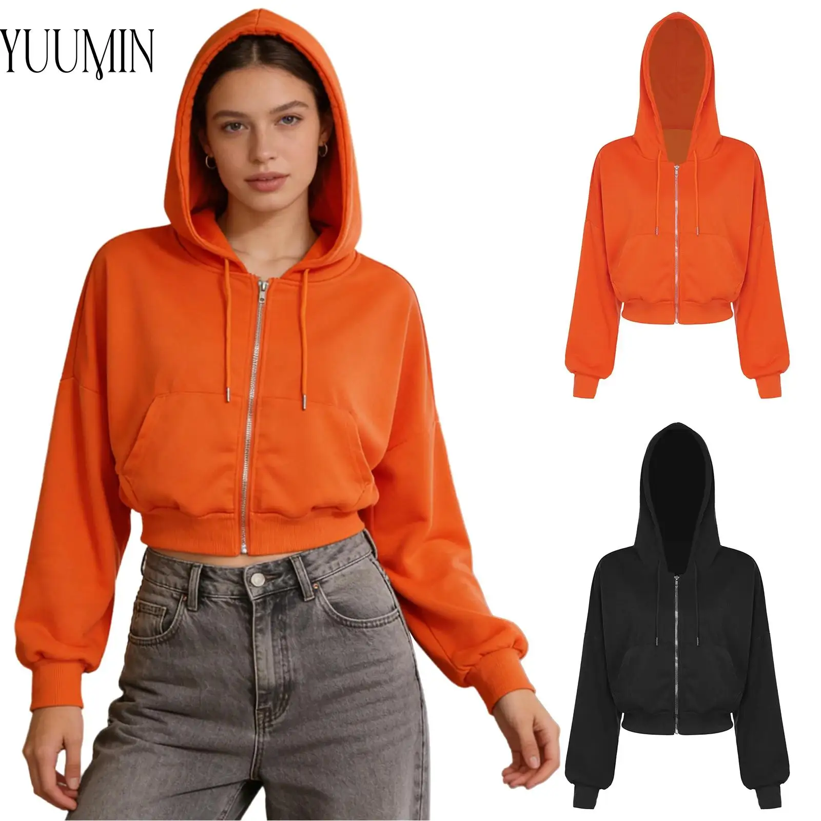 

Топы для спортзала, женская спортивная одежда для йоги, бега, тренировок, куртка с длинными рукавами, куртка с капюшоном на шнурке, свободная толстовка на молнии, верхняя одежда