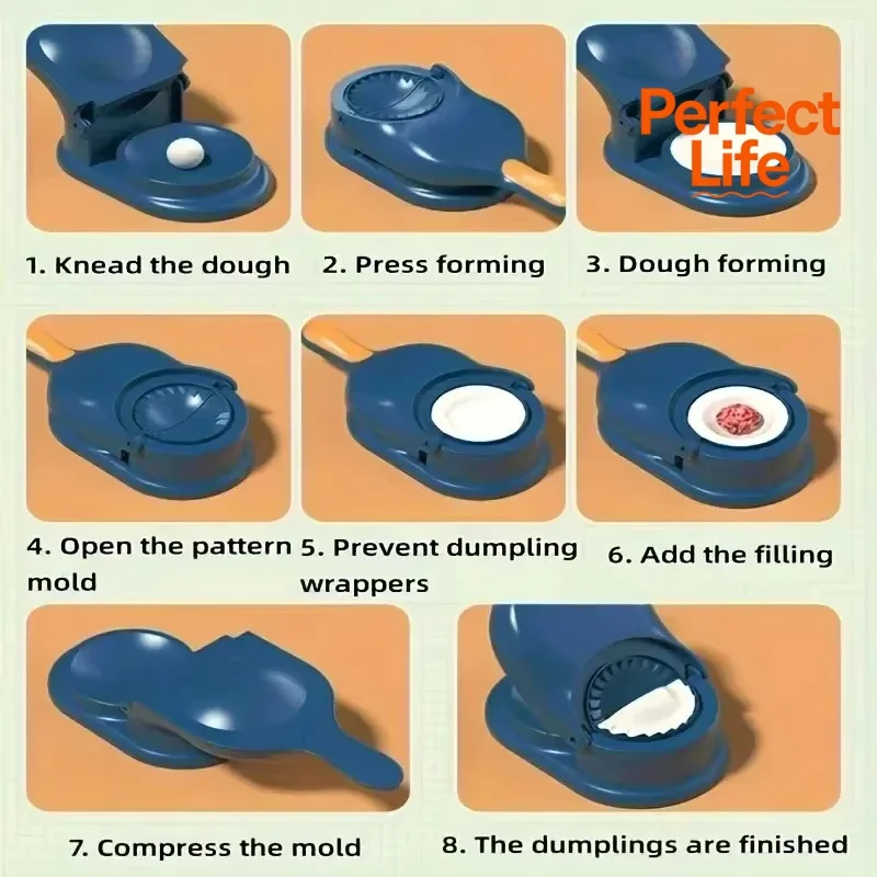 DIY Dumpling Maker Household Dumpling Skin Maker Creative Kitchen DIY Dumpling Maker Dumpling Moulds For Dumpling Skin
