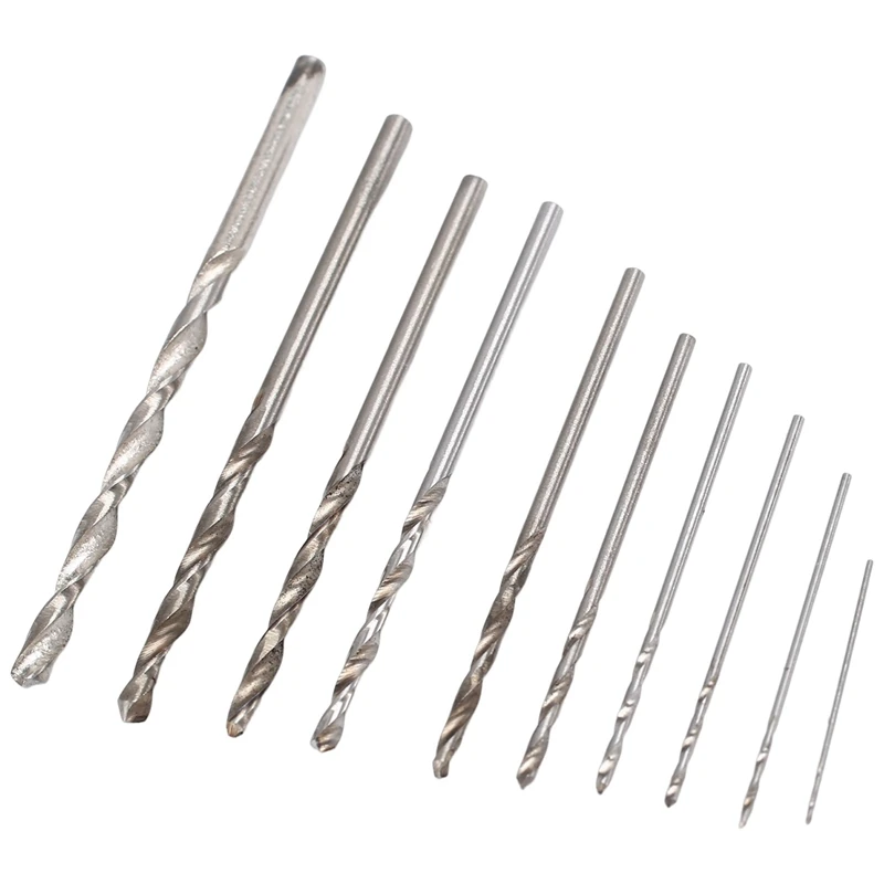 Mini Electric Hand Drill Bit Set DC 12V Motor 0.5-3mm HSS Twist Drill Bit with 5Pcs Chuck Collets Fits Drilling Hole Saw-A62I - view 5