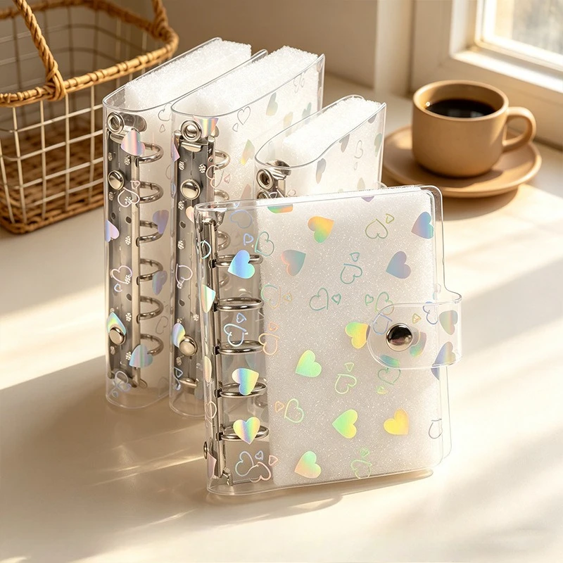 A5A6A7M5 Laser Heat tDIY Binder Photocards Collect Book Diary Agenda Planner DIY Cover Album Stationery