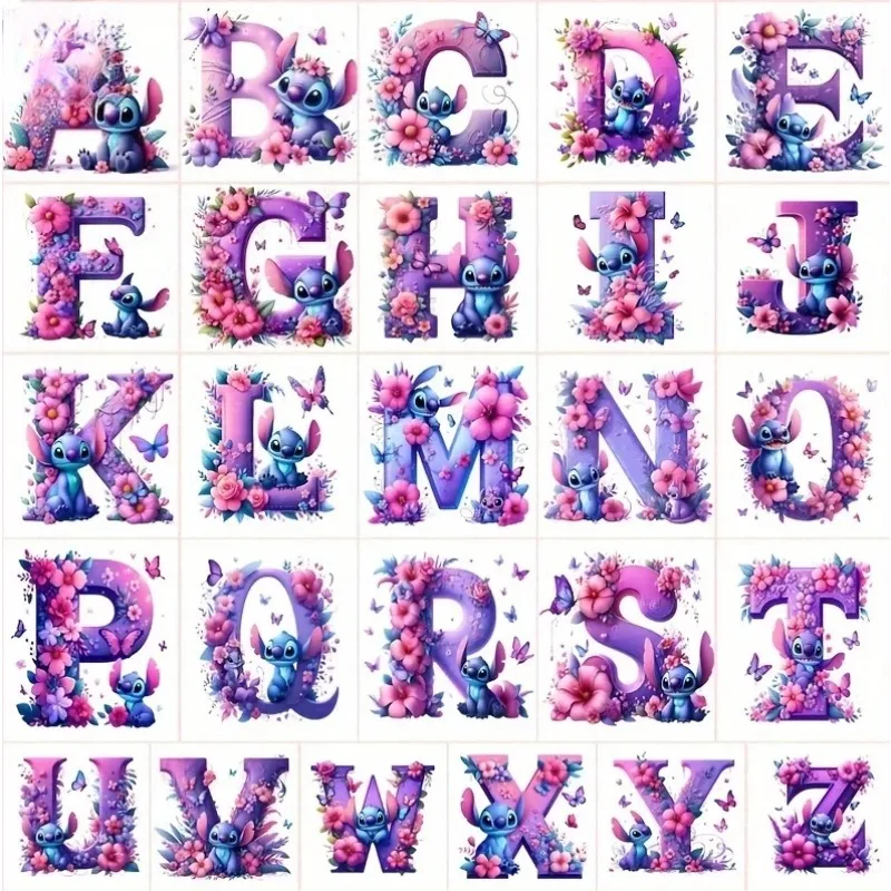 

5D DIY StitchLetterDiamond Painting,Cartoon Animal Letter Flower Butterfly Design Festival Decoration,HandmadeGift