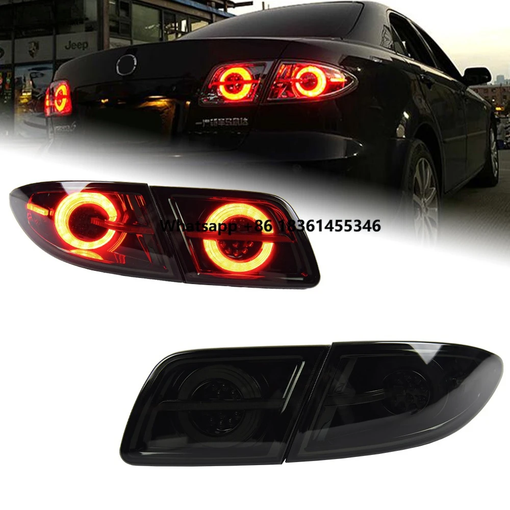 

for 6 Tail Lamp 2004-2012 Mazda6 LED Tail Light DRL Dynamic Signal Taillights Auto Accessories AKD Car Styling Rear Lamp