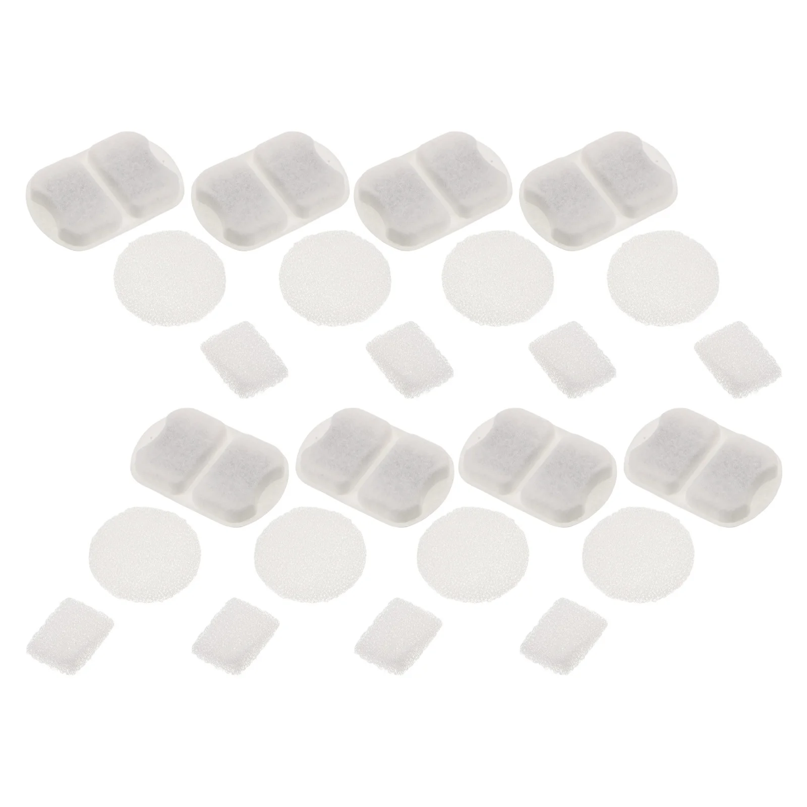 

8 set Pet Water Fountain Filter Replacement: Compatible With Most Cat Water Dispensers Purification Sponge Filter Element For