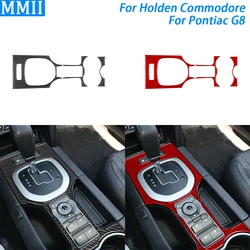For Pontiac G8 2008-2009 For Holden Commodore 2006-2012 Carbon Fiber Gear Shift Cup Holder Panel Cover Car Accessories Sticker
