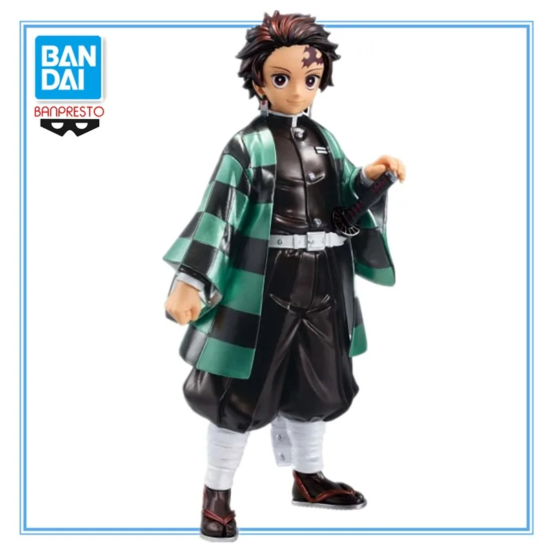 

In Stock Original BANDAI BANPRESTO Demon Slayer: Kimetsu No Yaiba Kamado Tanjirou Anime Character Model Collection Toys Gifts