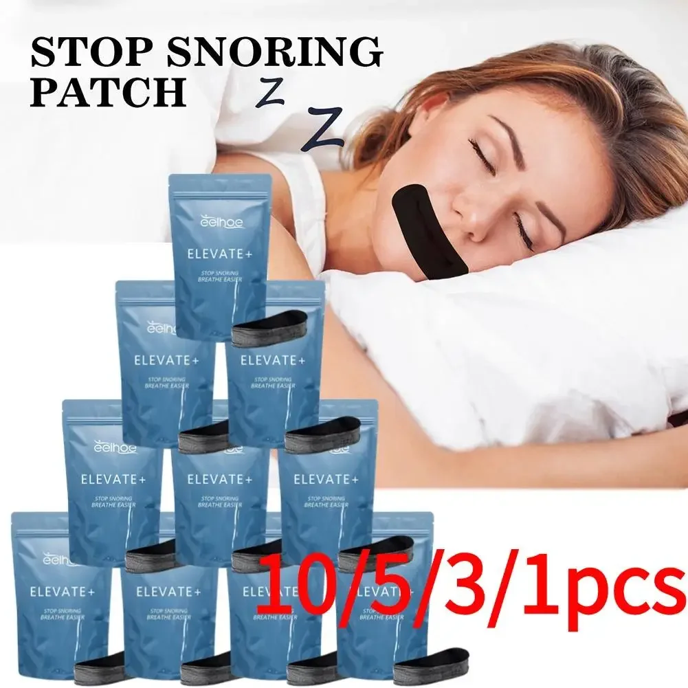 

10/5/3/1Box Anti-snoring Mouth Tape Sleeping Mouth Tape Open Mouth Breathing Correction Tape For Mouth Breathing Sleeping Adults