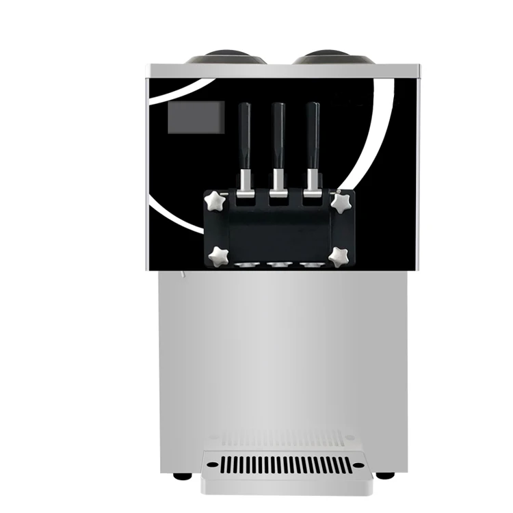 New Style Soft Serve Frozen Yogurt Ice Cream Blender Machine 304 Stainless Steel Motor Counter Top Cooking Equipment Milk Flour